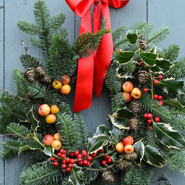diy christmas wreath
