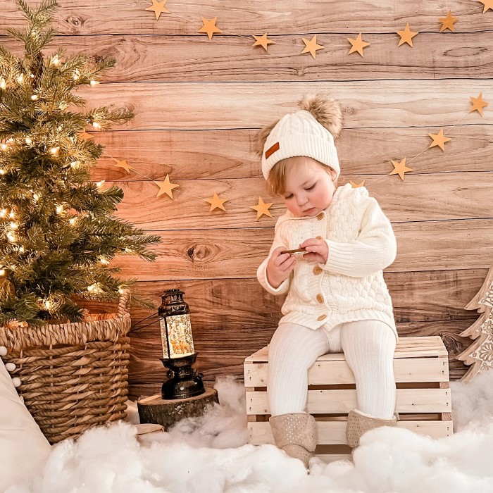 diy christmas photoshoot