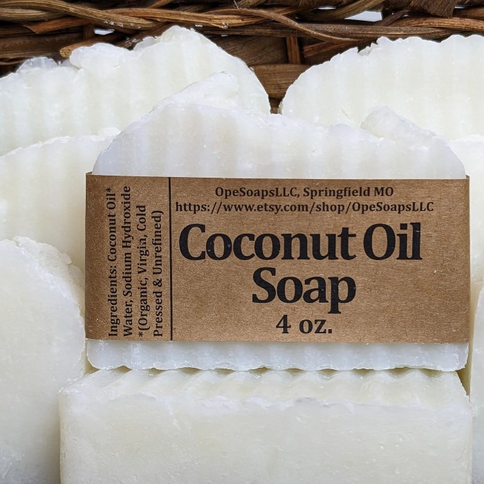 coconut oil for soap making