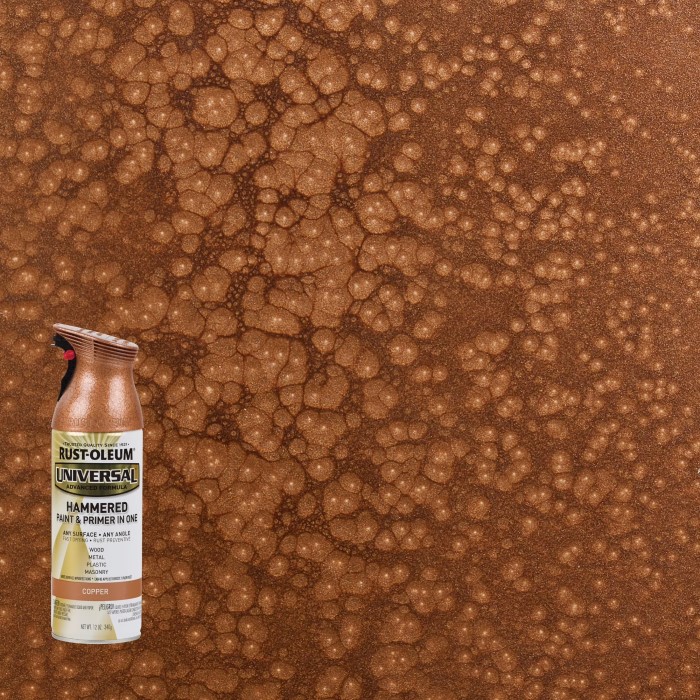 hammered spray paint