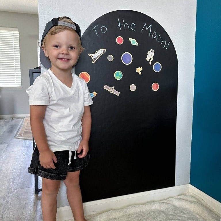 magnetic chalk board