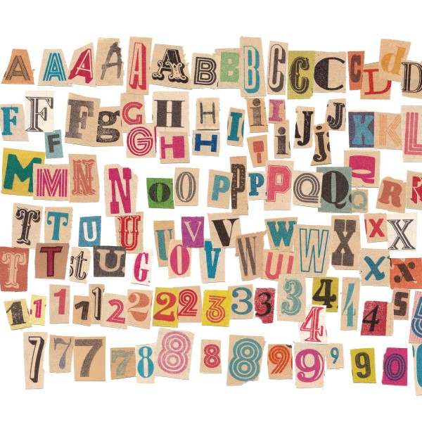 scrapbook letters font