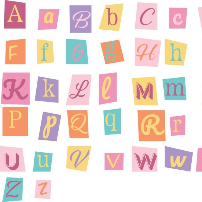 scrapbook letters font