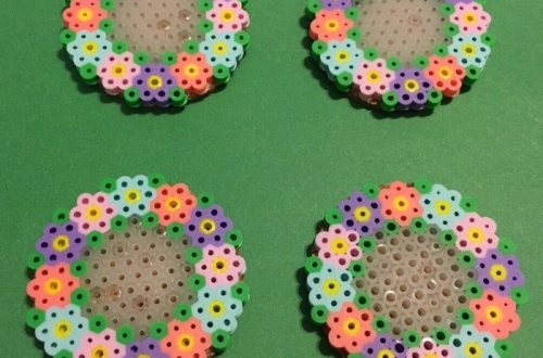 perler bead coasters