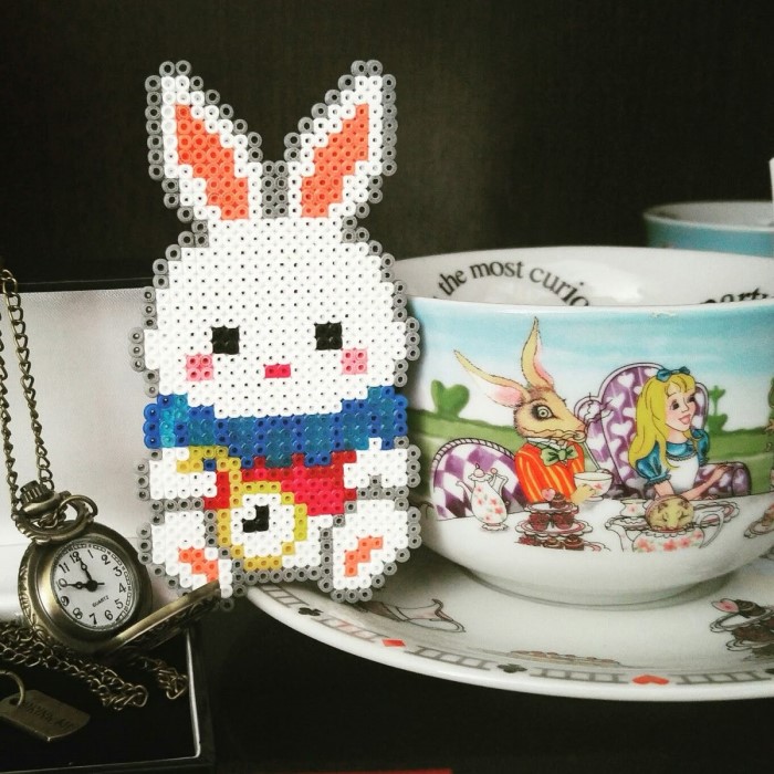 cute 3d perler bead patterns