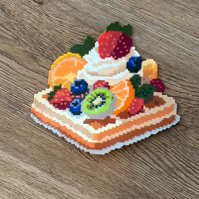 cute 3d perler bead patterns