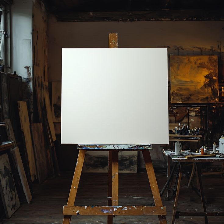 easel for painting canvas