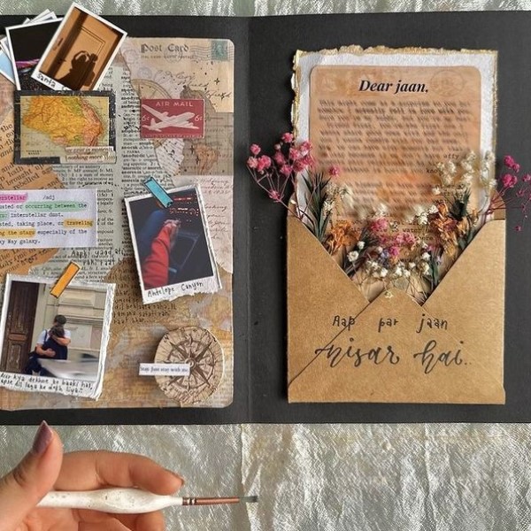 couple scrapbook