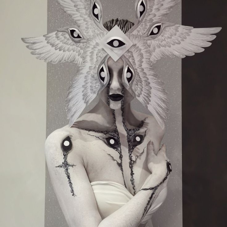 biblically accurate angel drawing