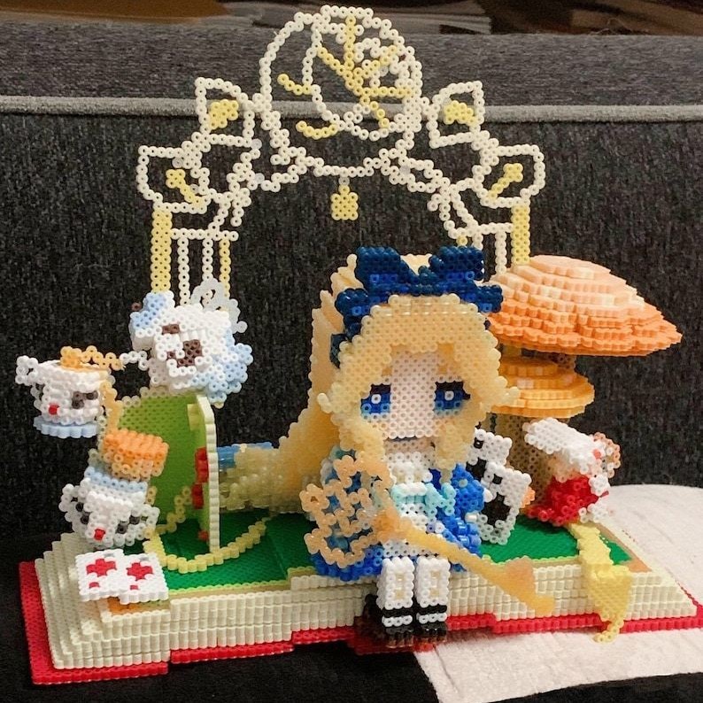 cute 3d perler bead patterns