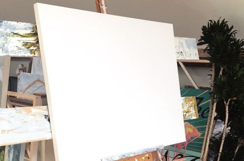 easel for painting canvas