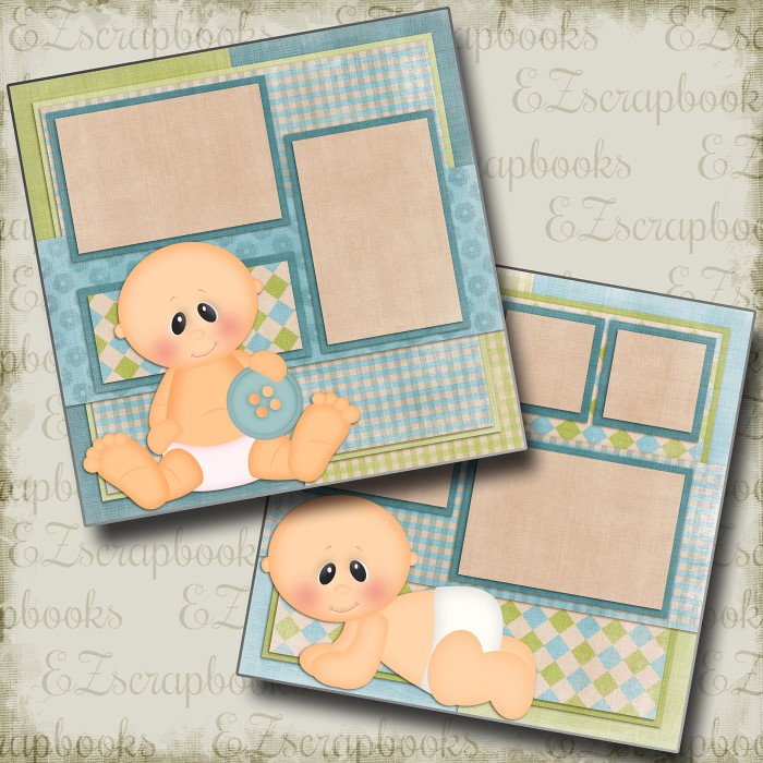 baby boy scrapbook