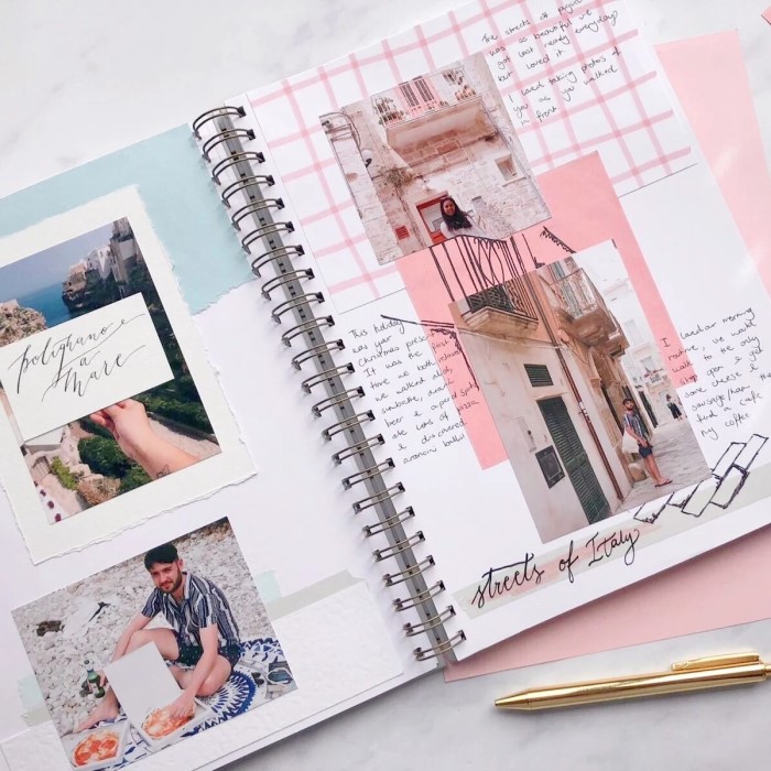 how to start a scrapbook