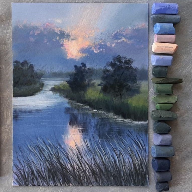 chalk pastel