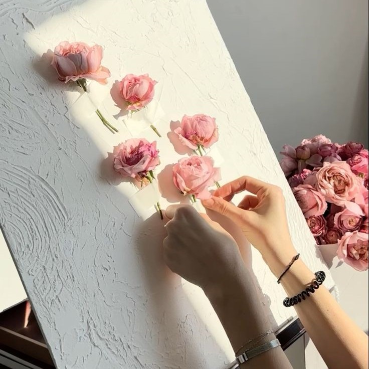 texture painting on canvas
