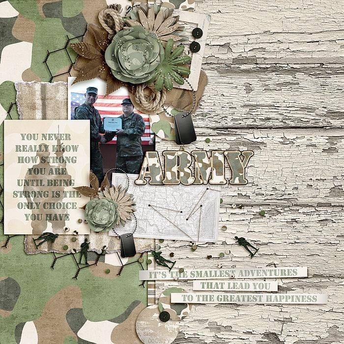 army scrapbook