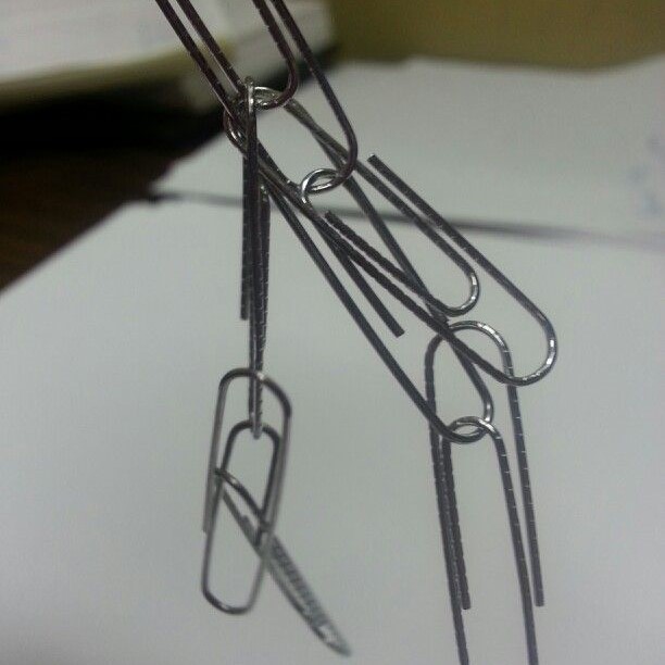 paper clip method