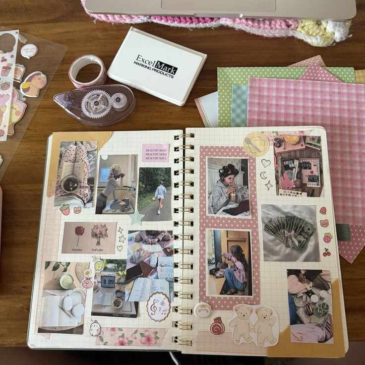 large scrapbook