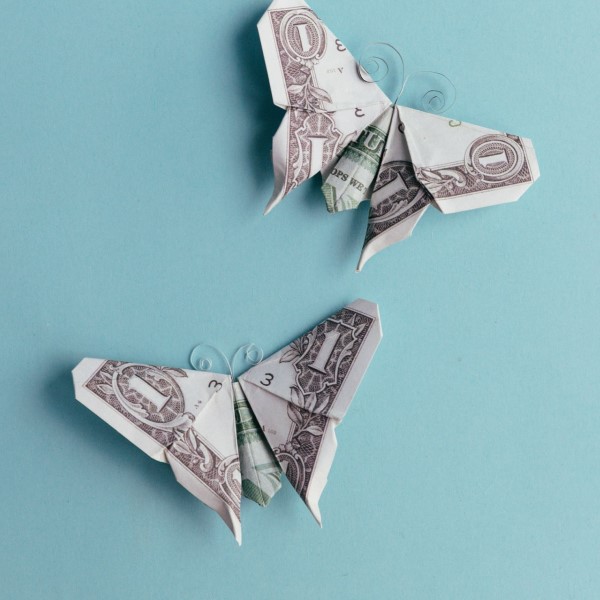 origami money