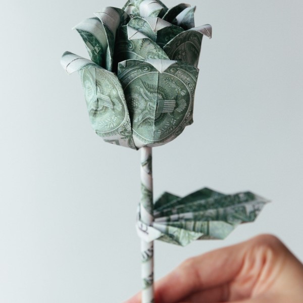 origami money