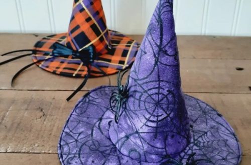 diy witch hat