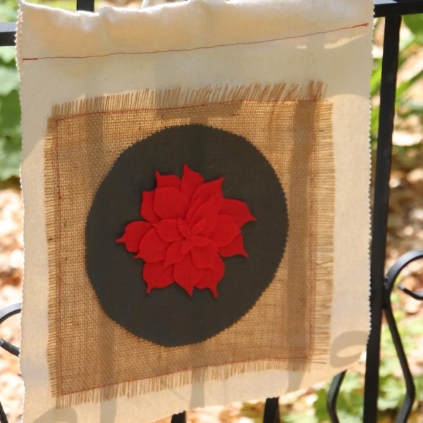 diy garden flag