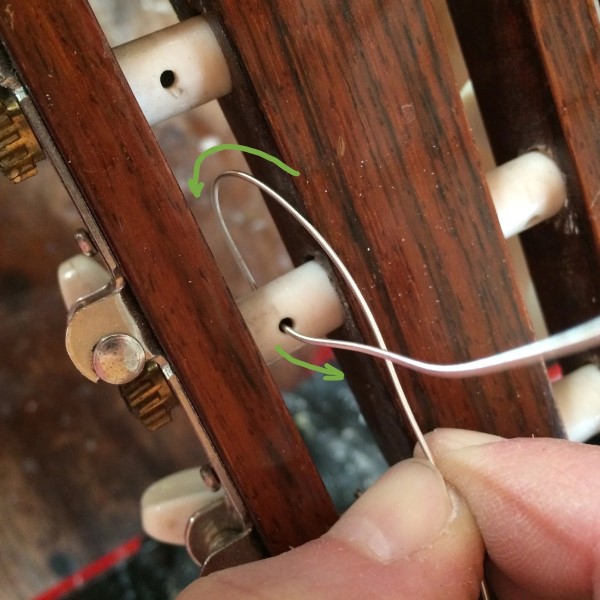 how to string a guitar