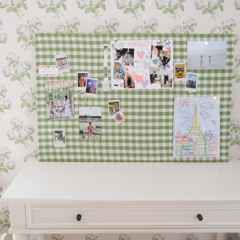 diy fabric pin board