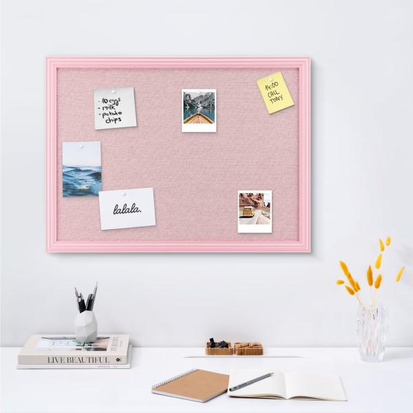 fabric bulletin board