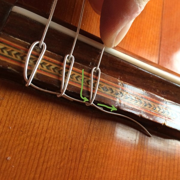 how to string a guitar